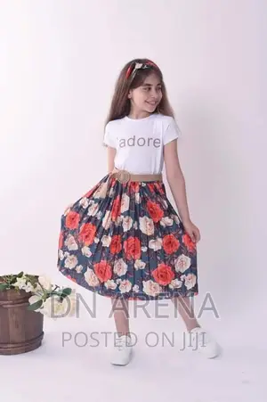 Girls 4pcs Outfit for 2yrs to 10yrs