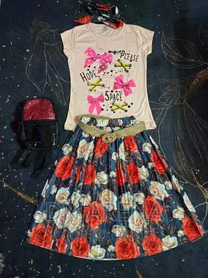 Girls 4pcs Outfit for 2yrs to 10yrs