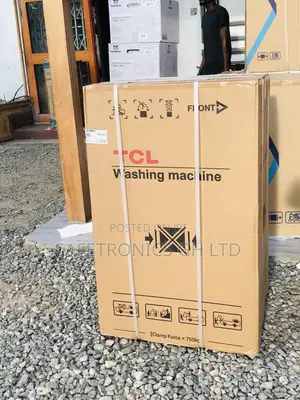 Semiautomatic TCL Gray Electric 8kg Washingmachine Topload