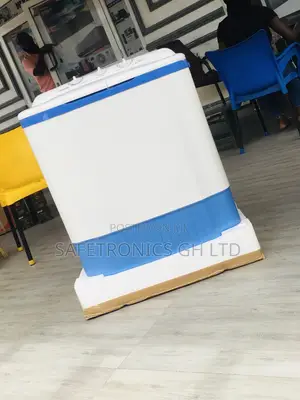 Washingmachine 7kg Topload Semiautomatic Nasco White/Blue 