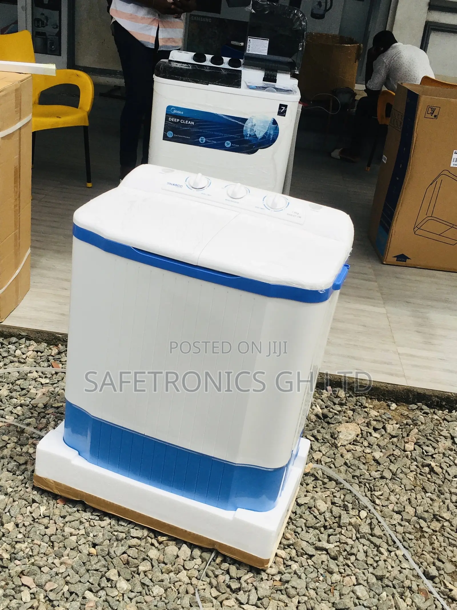 Topload Washingmachine Nasco 7kg Semiautomatic Twintub