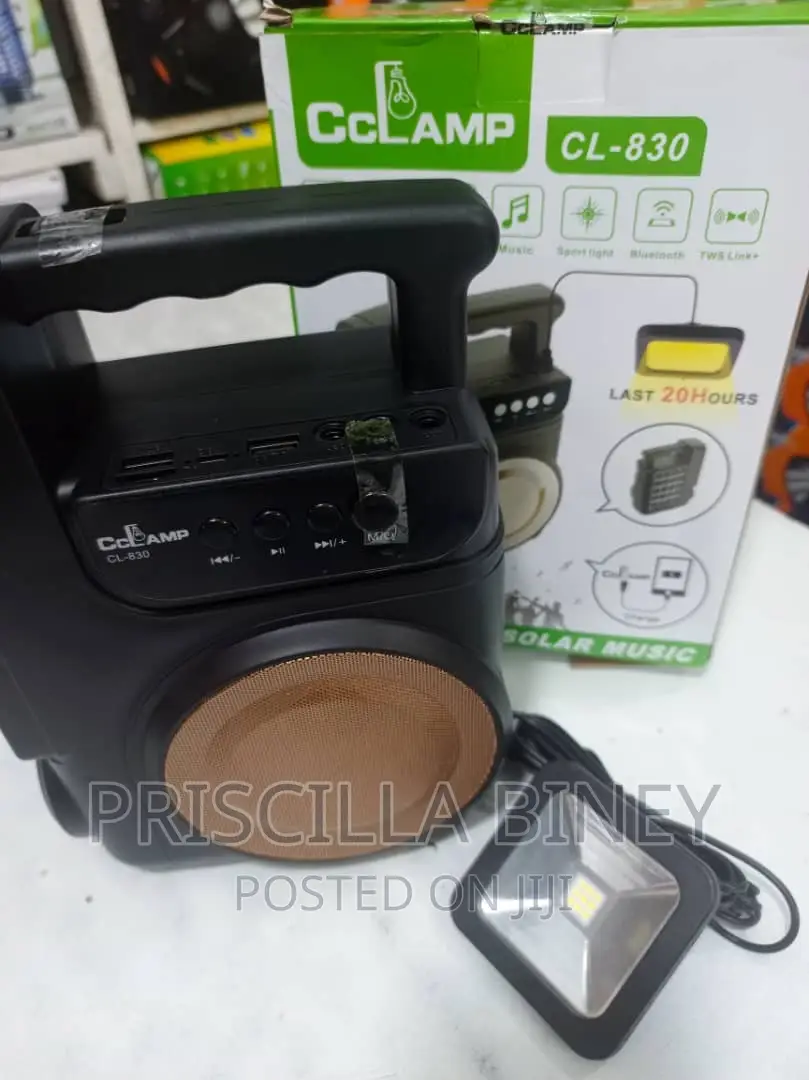Solar Lamp And Speaker