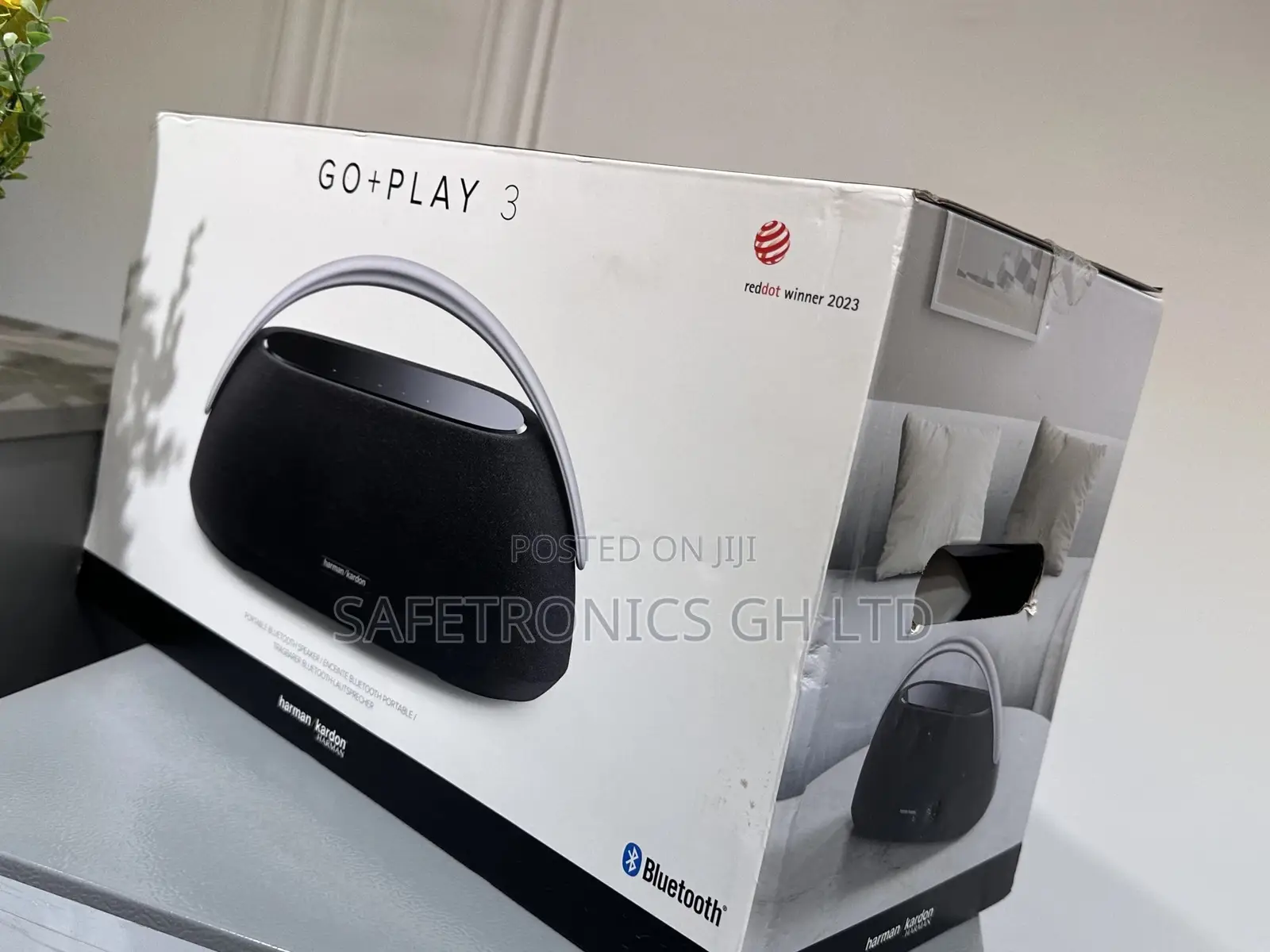 Bluetooth Wireless Harman Kardon Go + Play 3 Black Speaekr