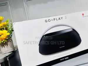 Go + Play 3 Black Wireless Bluetooth Harman Kardon Speaker 