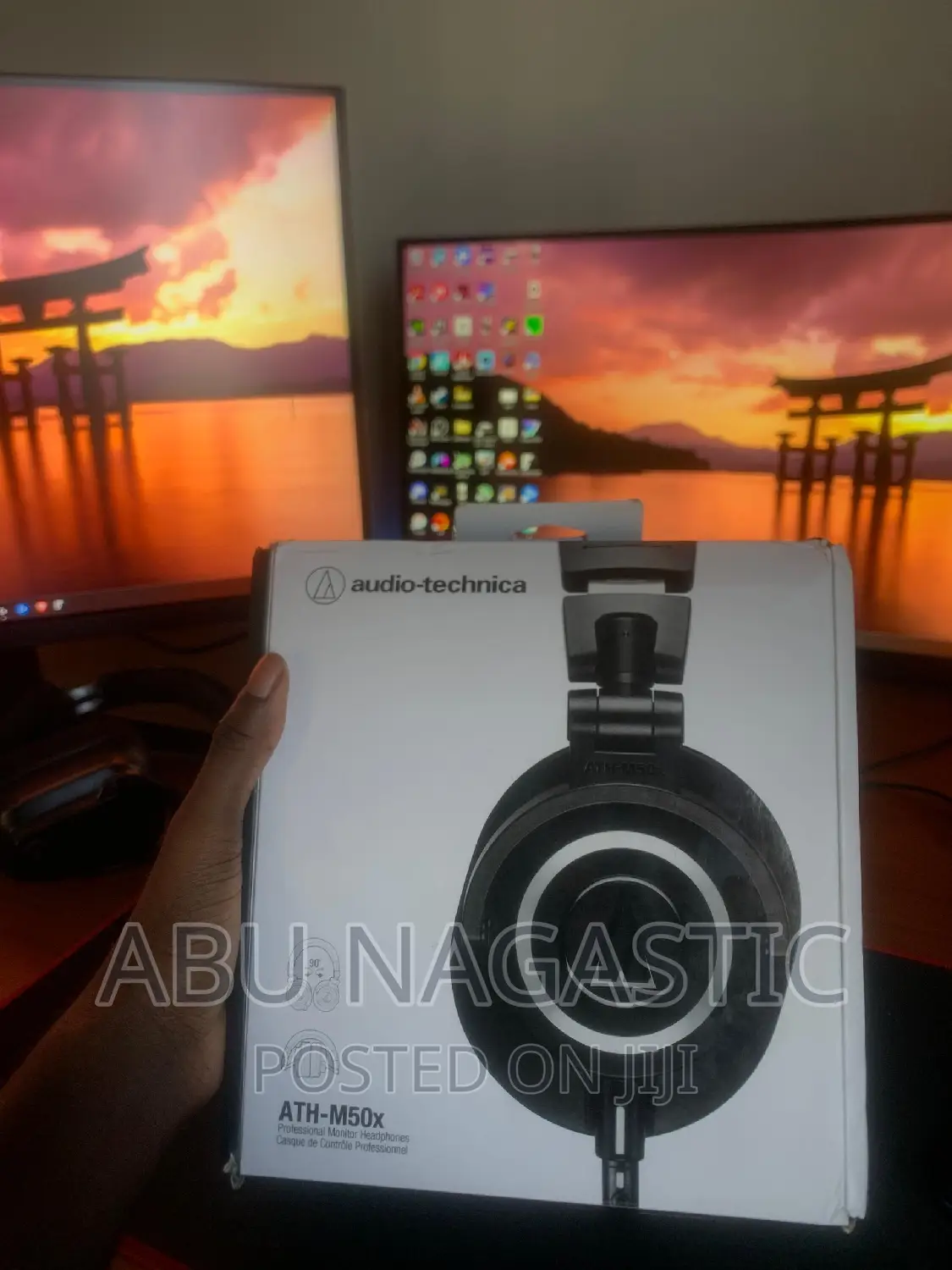 Original Audio Technica Ath-M50x Headphones