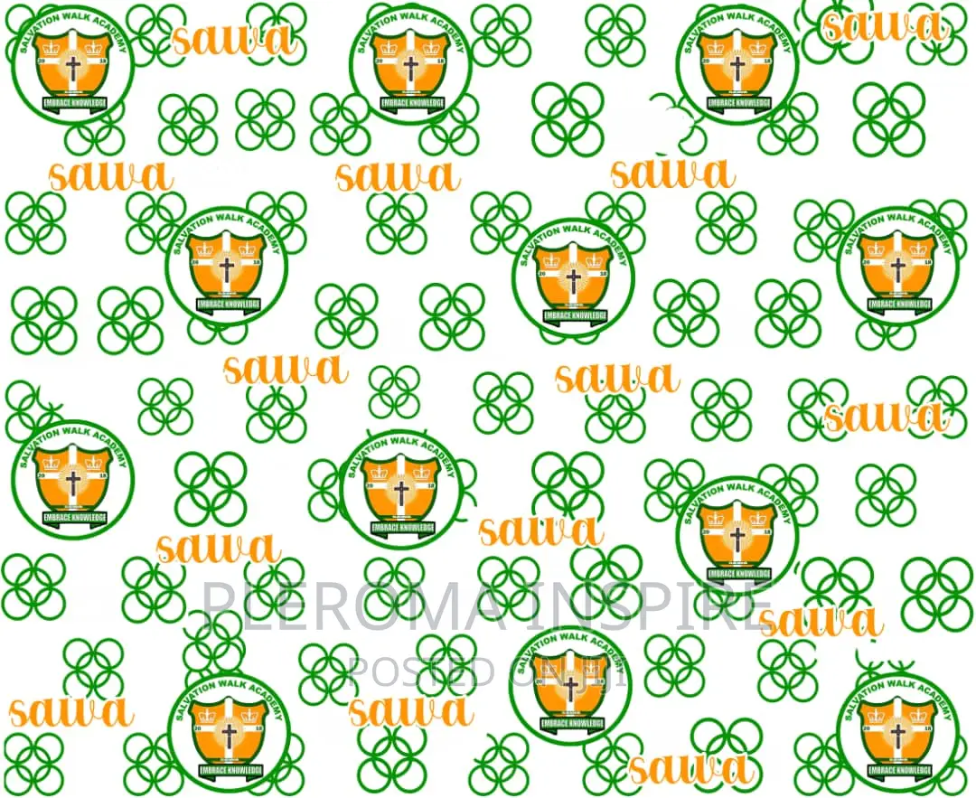 Printed Cloth for Schools, Groups, Funeral, Groups Etc
