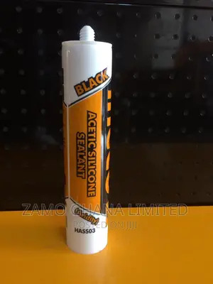 Photo - Acetic Silicone Sealant(Black) - Hass03