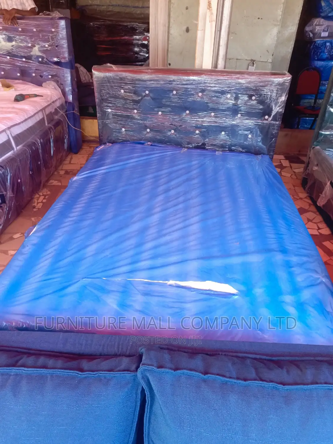 Lovely Double Bed With Mattress . Free Delivery
