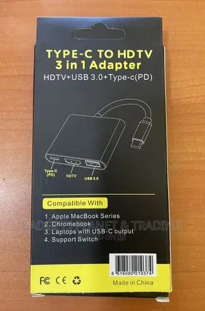 Type C to HDMI + USB-C (PD) + USB 3.0 Adapter