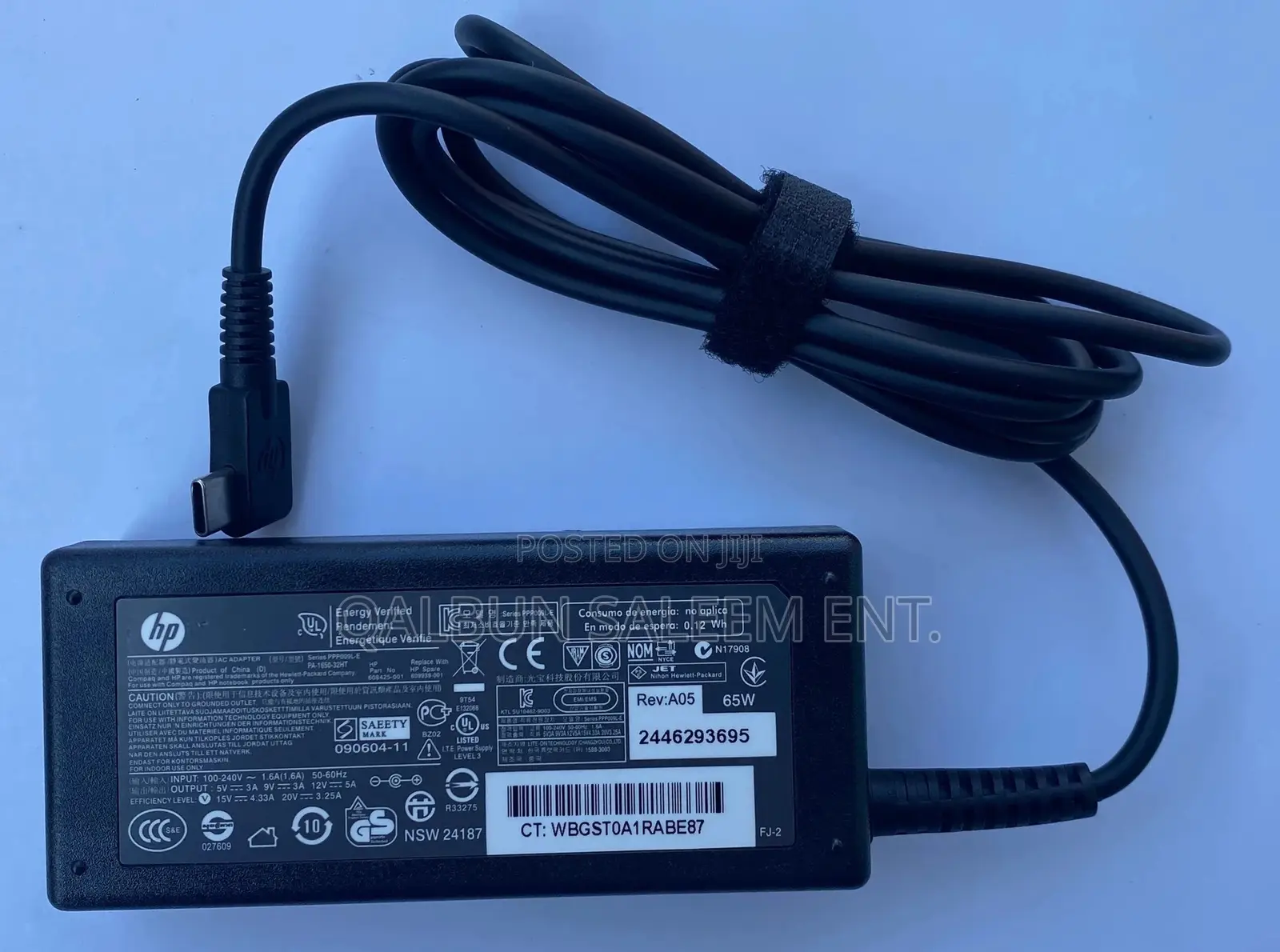 Original HP Type-C 65W Laptop Charger / Adapter