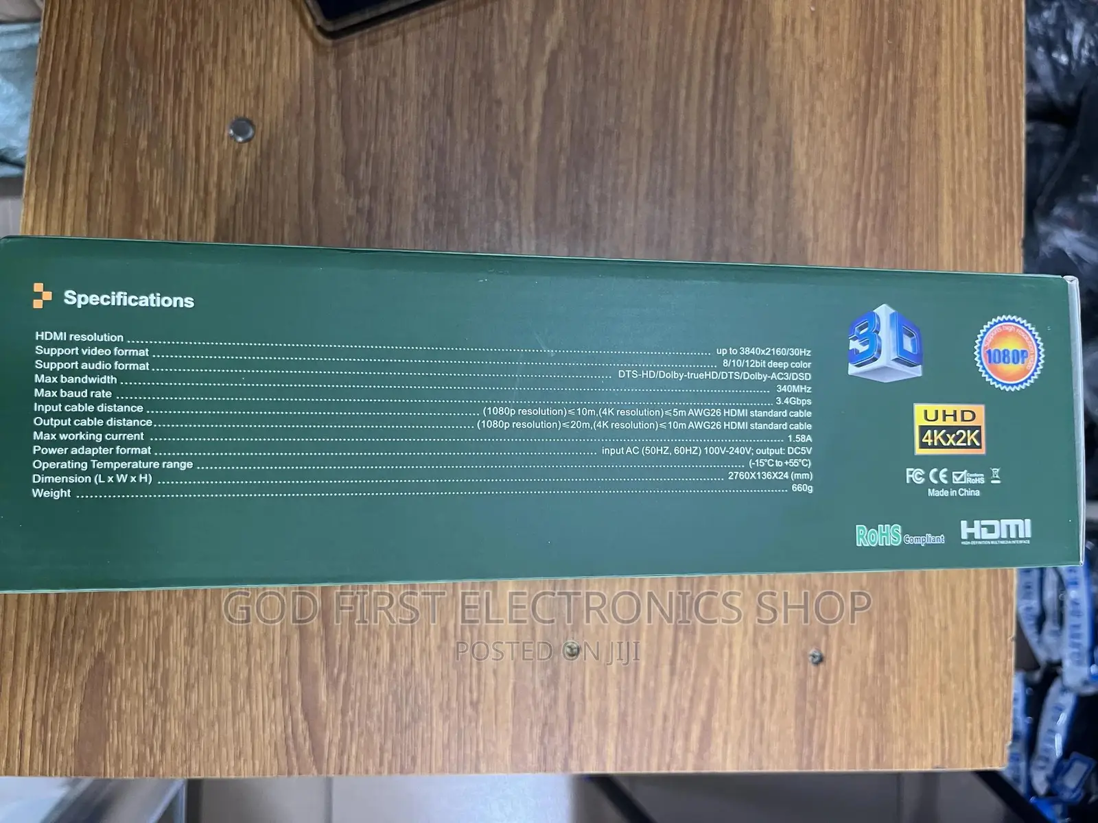 4way HDMI Splitter