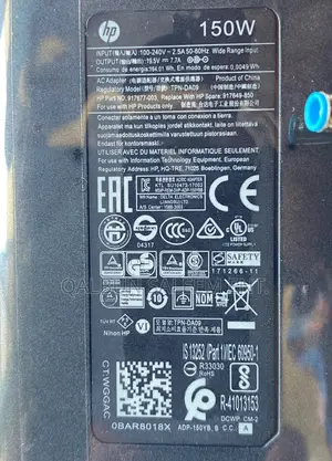 Original HP Blue Pin Laptop Charger/Adapter 19.5V 7.7A 150W