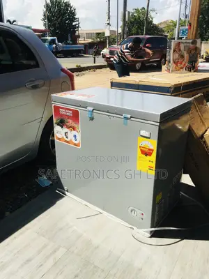 Chestfreezer Zara-260 Singledoor Gray Electric 200 Liters
