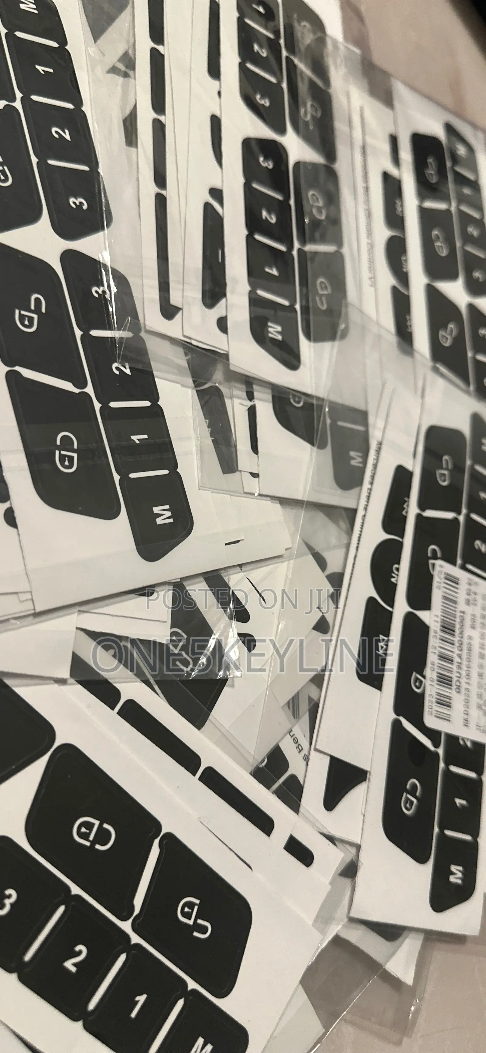 Benz Control Stickers