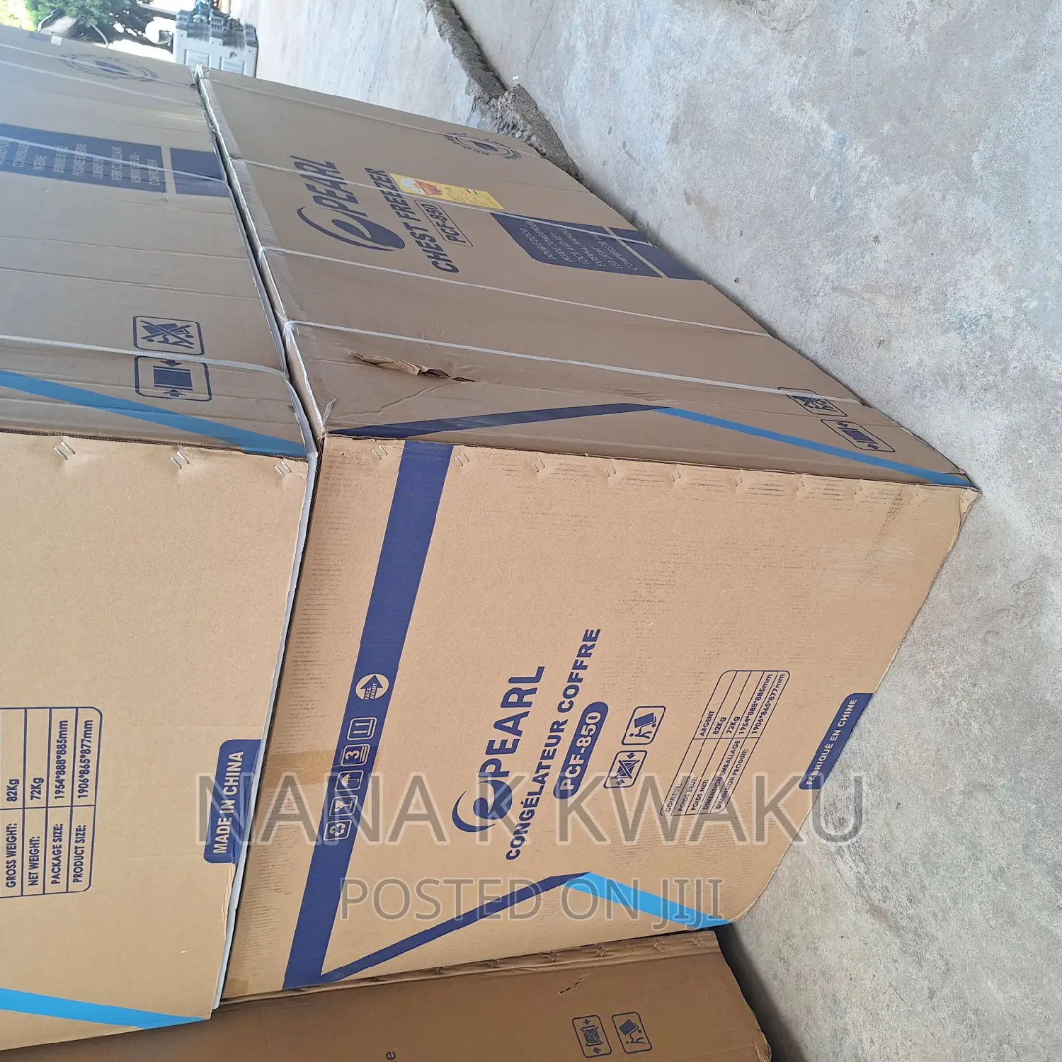 Two Doors-Pearl 708litr Chest Freezer
