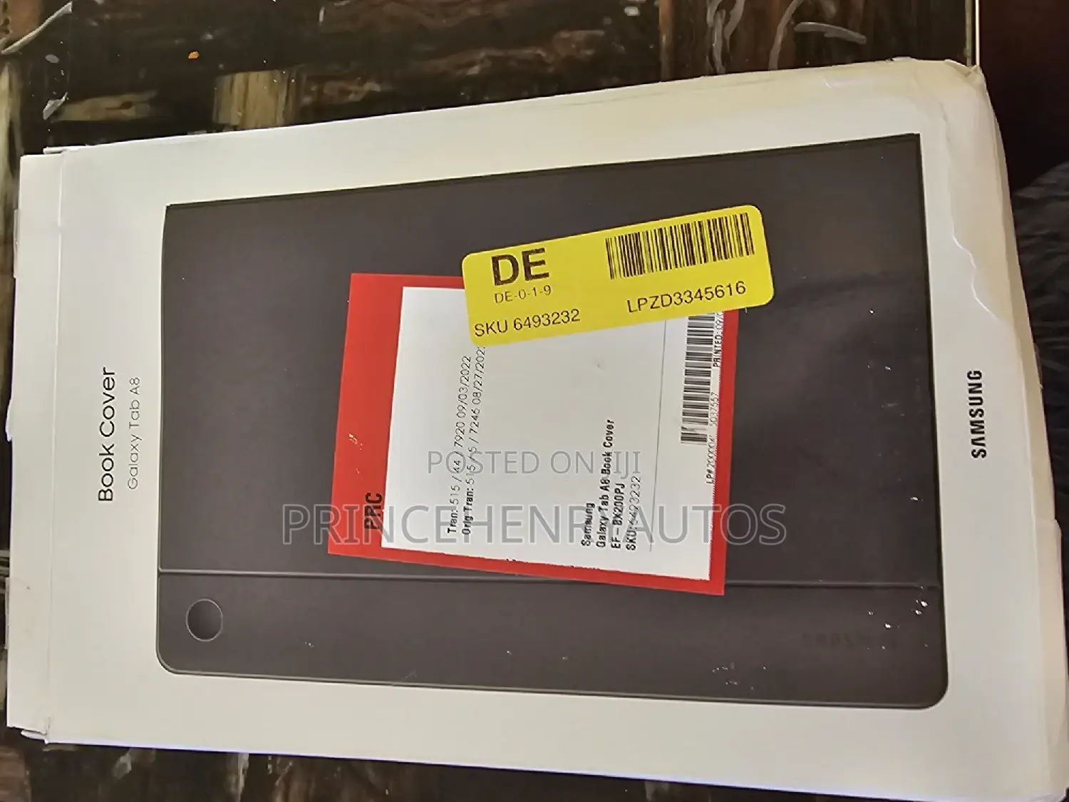 SAMSUNG Galaxy Tab A8 Book Cover, ‎Ef-Bx200pjeguj