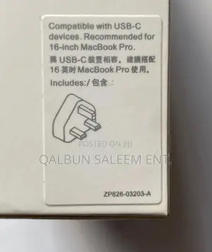 Original Apple Usb Type C 96w Power Adapter For Macbook