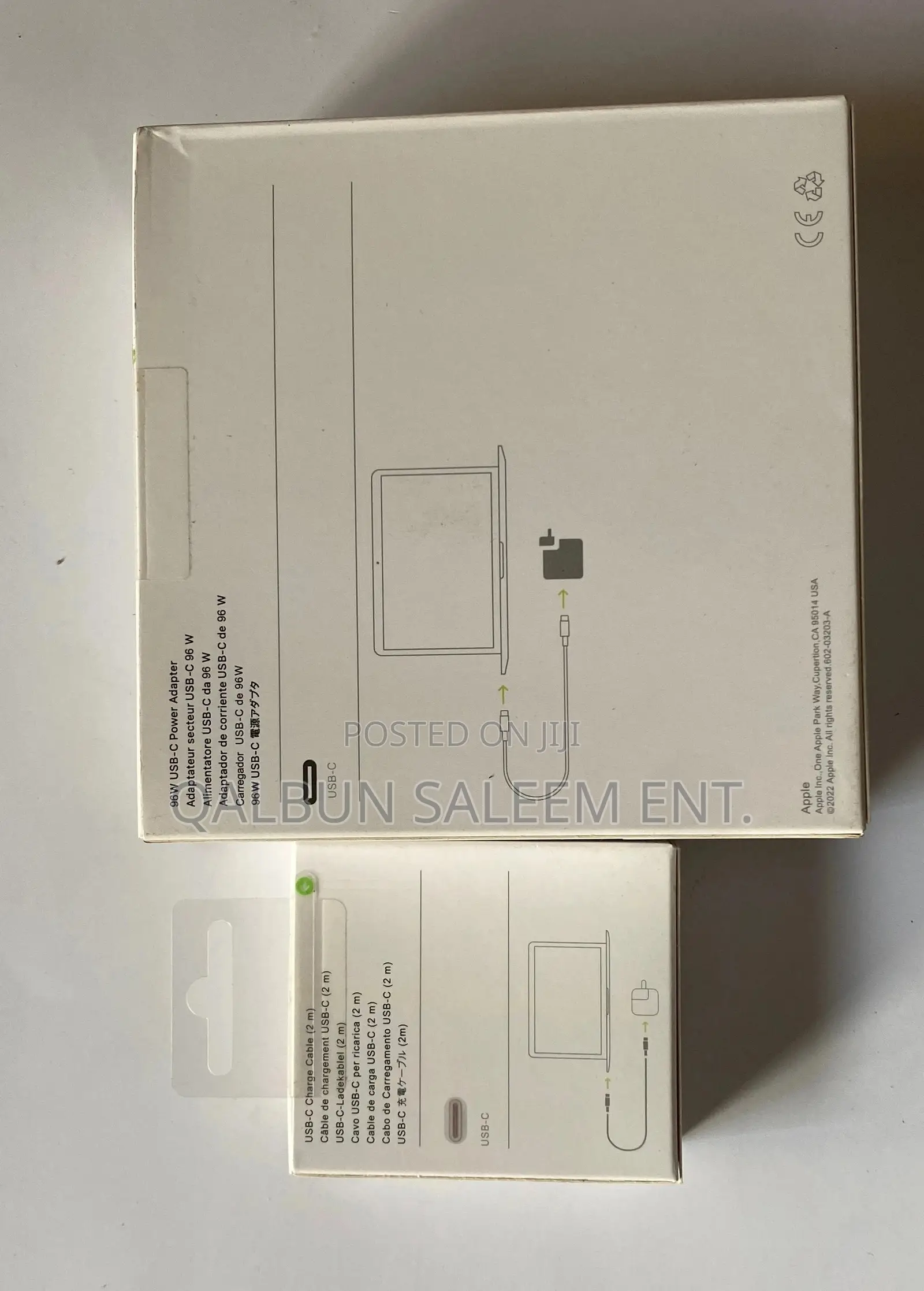 Original Apple Usb Type C 96w Power Adapter For Macbook