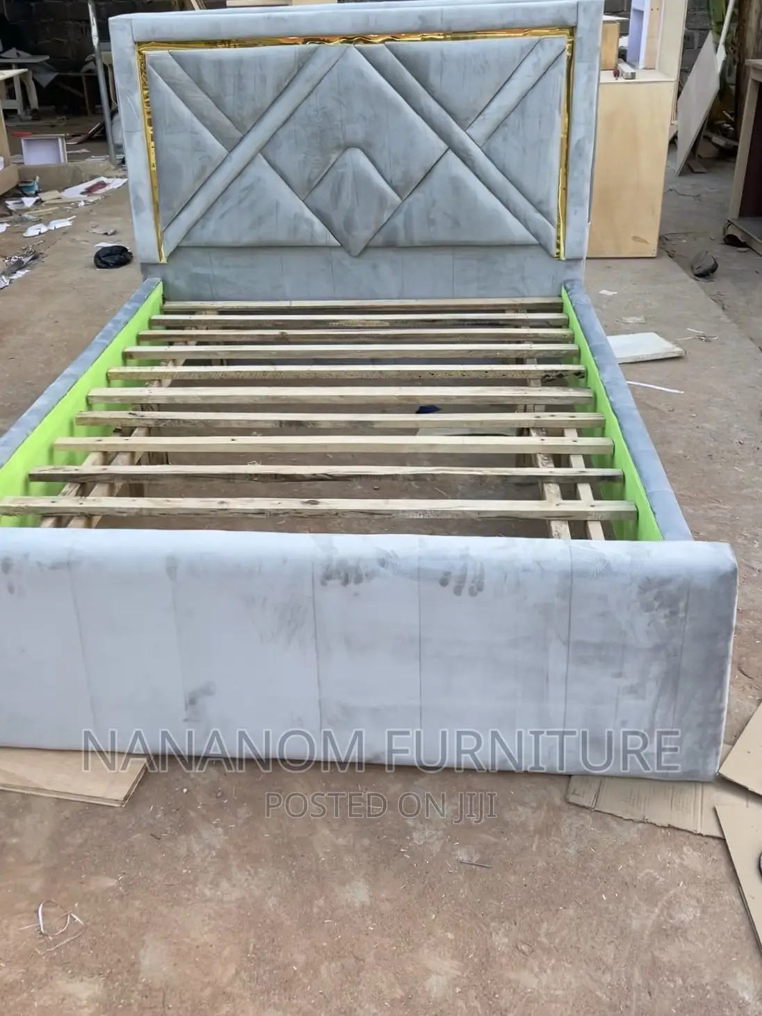Modern Double Bed Frame Available