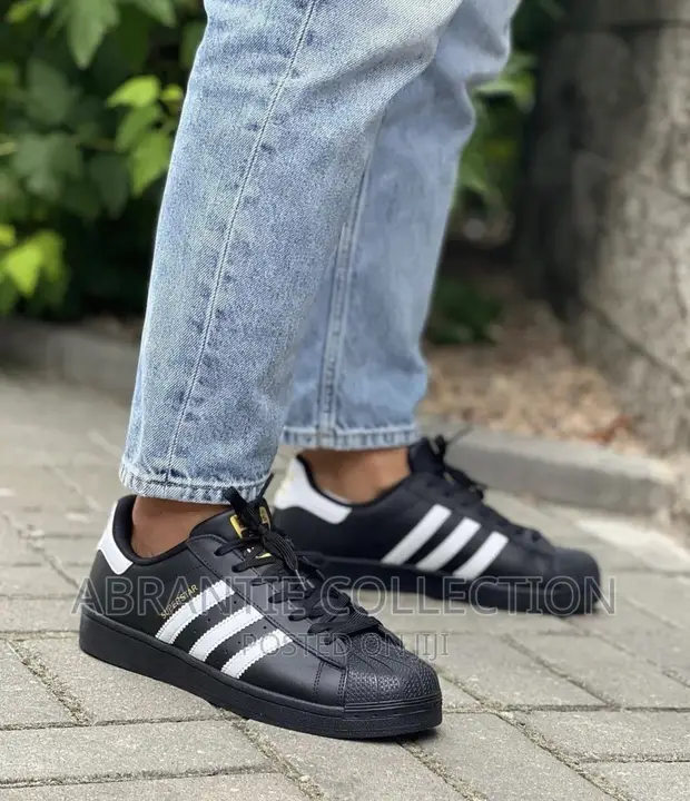 Denim Superstar Black Style Jeans Black Adidas Superstar Outfit