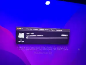 Desktop Computer Apple iMac 8GB Intel Core I5 HDD 1T