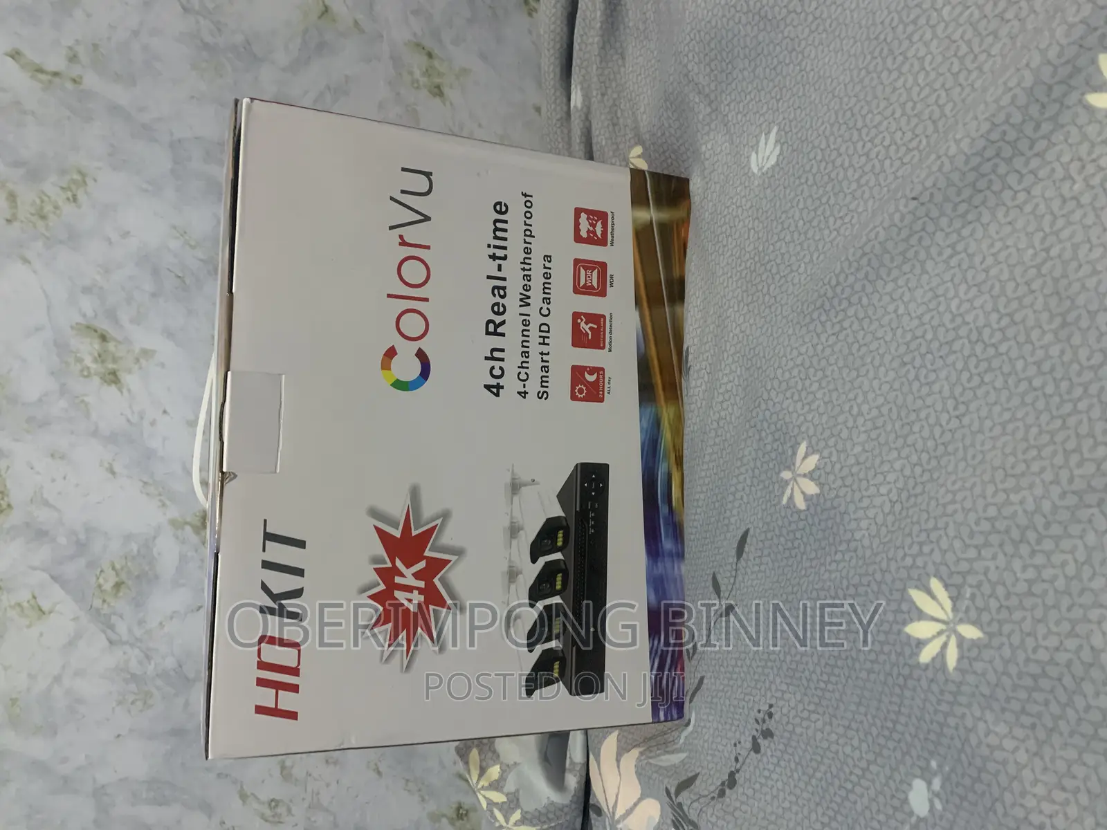 CCTV 5mp Full Colored Audio Analog 4 Channel KIT Camera