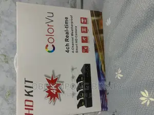 CCTV 5mp Full Colored Audio Analog 4 Channel KIT Camera