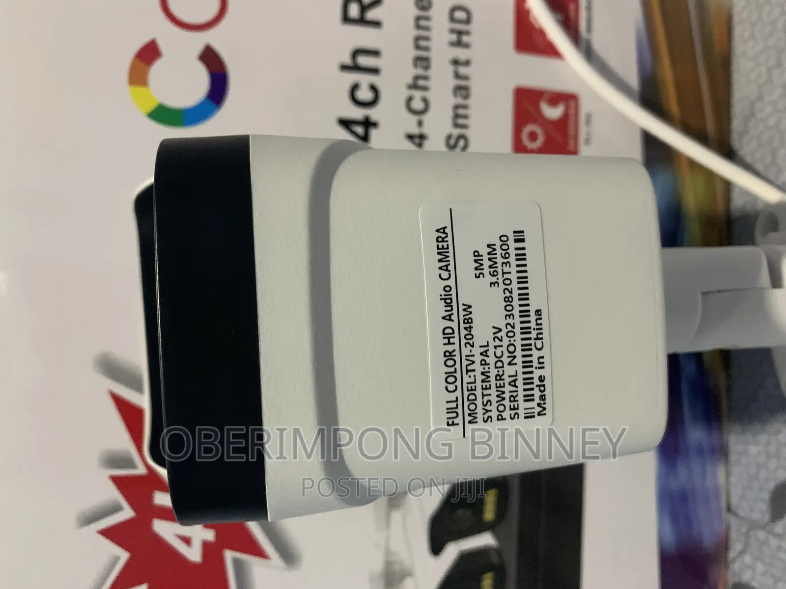 CCTV 5mp Full Colored Audio Analog 4 Channel KIT Camera