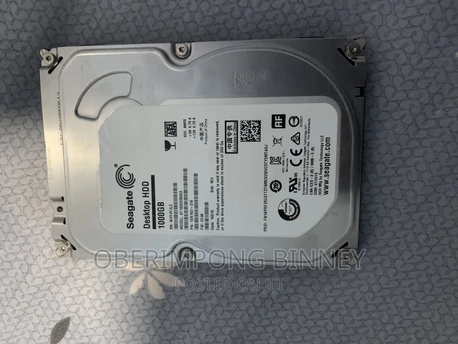 CCTV 1TB Surveillance Hard Drive