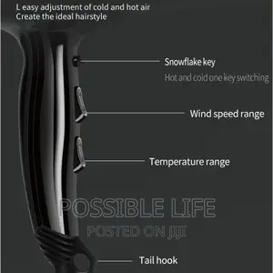 Hair Dryer KM Luxury Salon Professional 3500W High Power