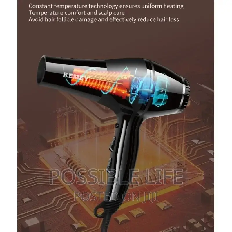 Hair Dryer KM Luxury Salon Professional 3500W High Power