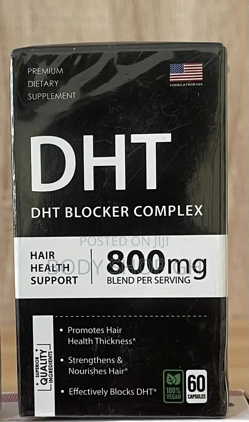 Hair Loss /Receding Hairline Supplement -DHT Blocker +Biotin