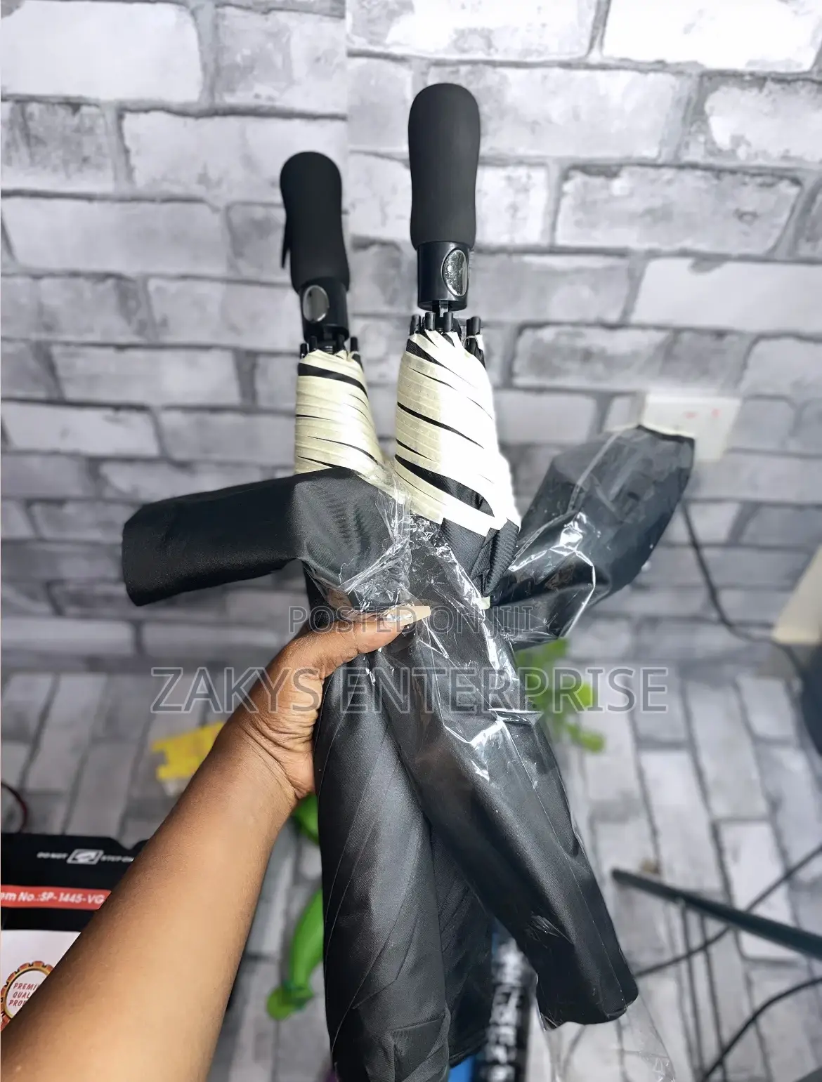 Plain Automatic Umbrellas