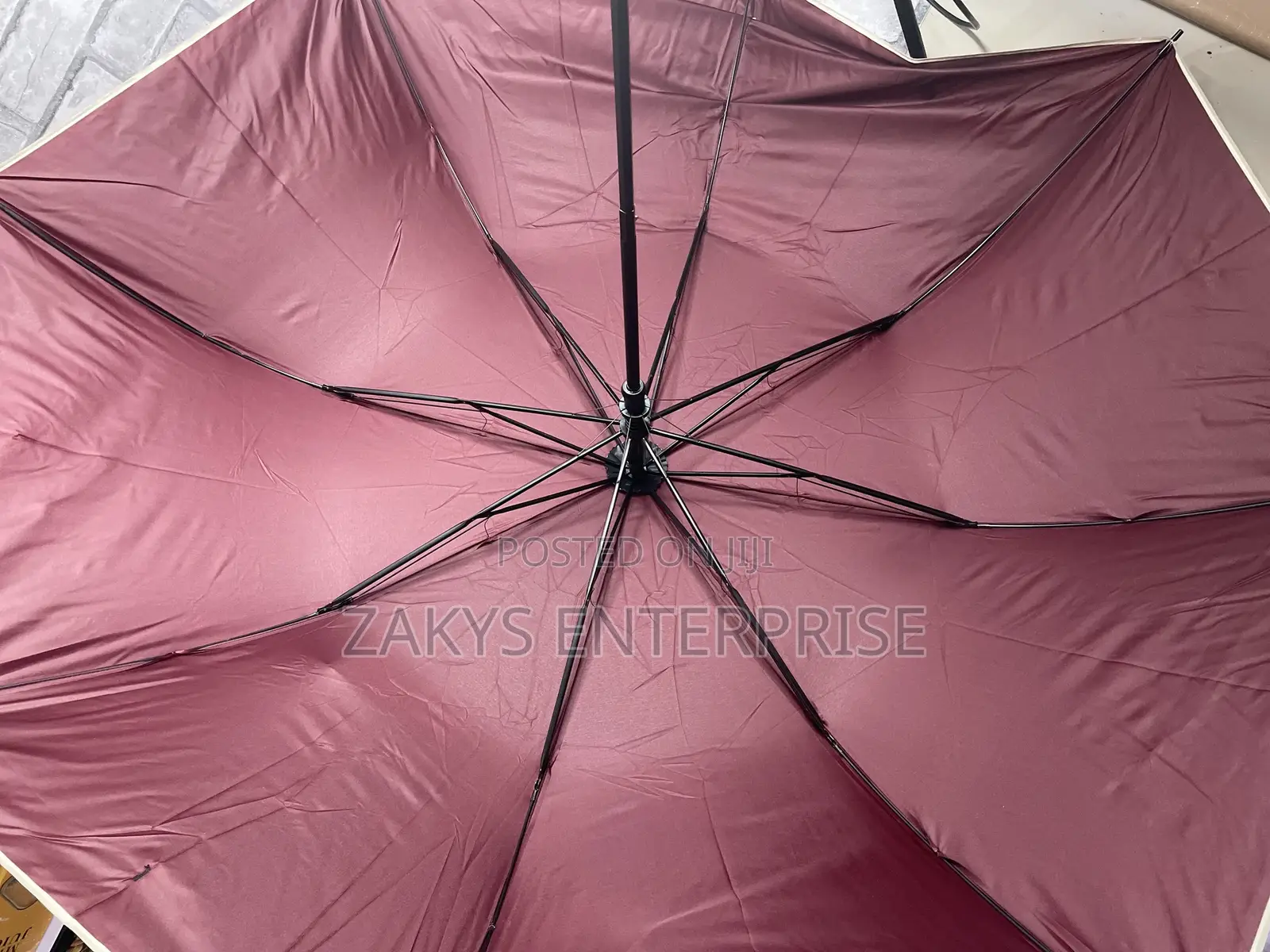 Plain Automatic Umbrellas