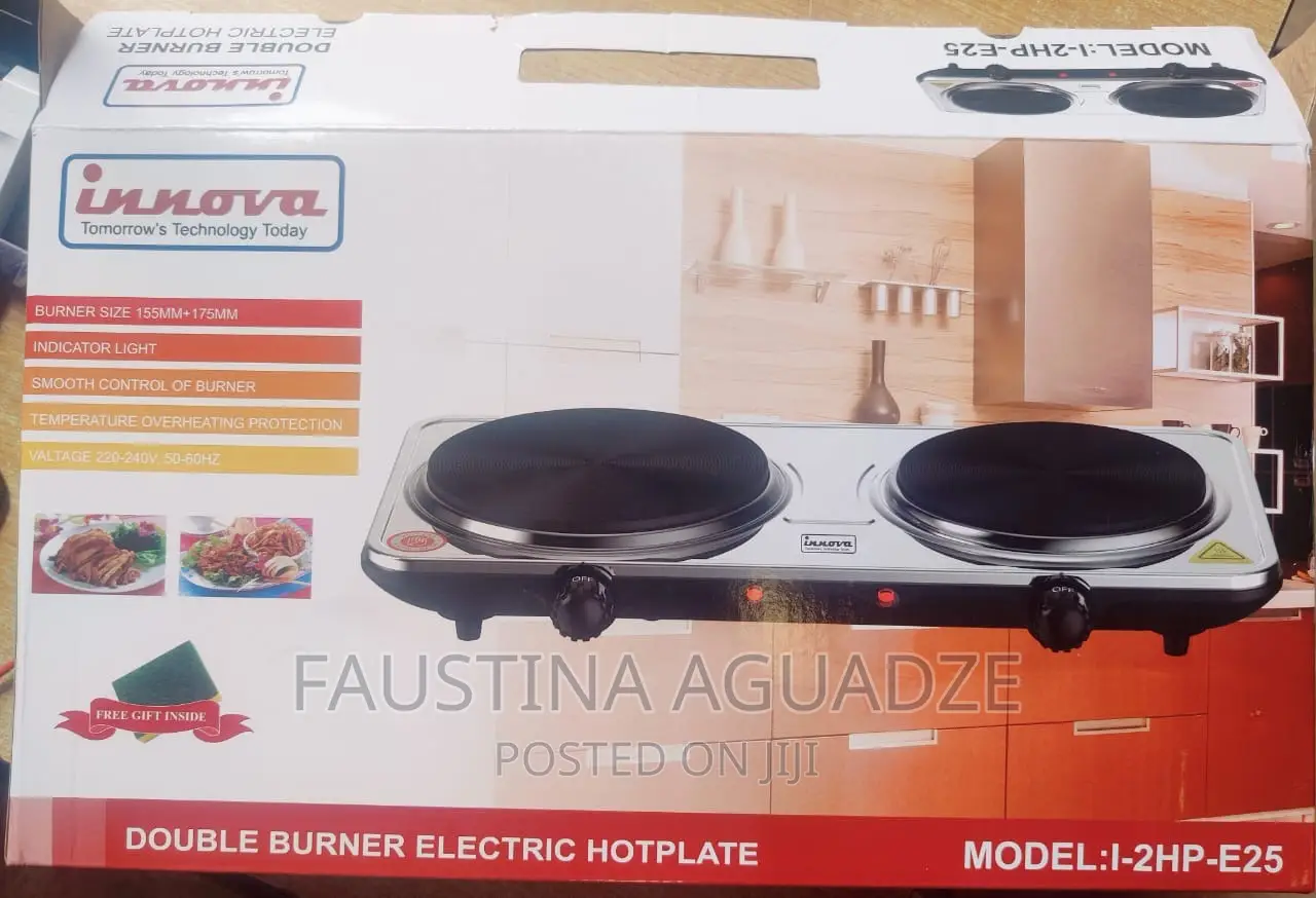 Innova Double Hot Plate Stainless