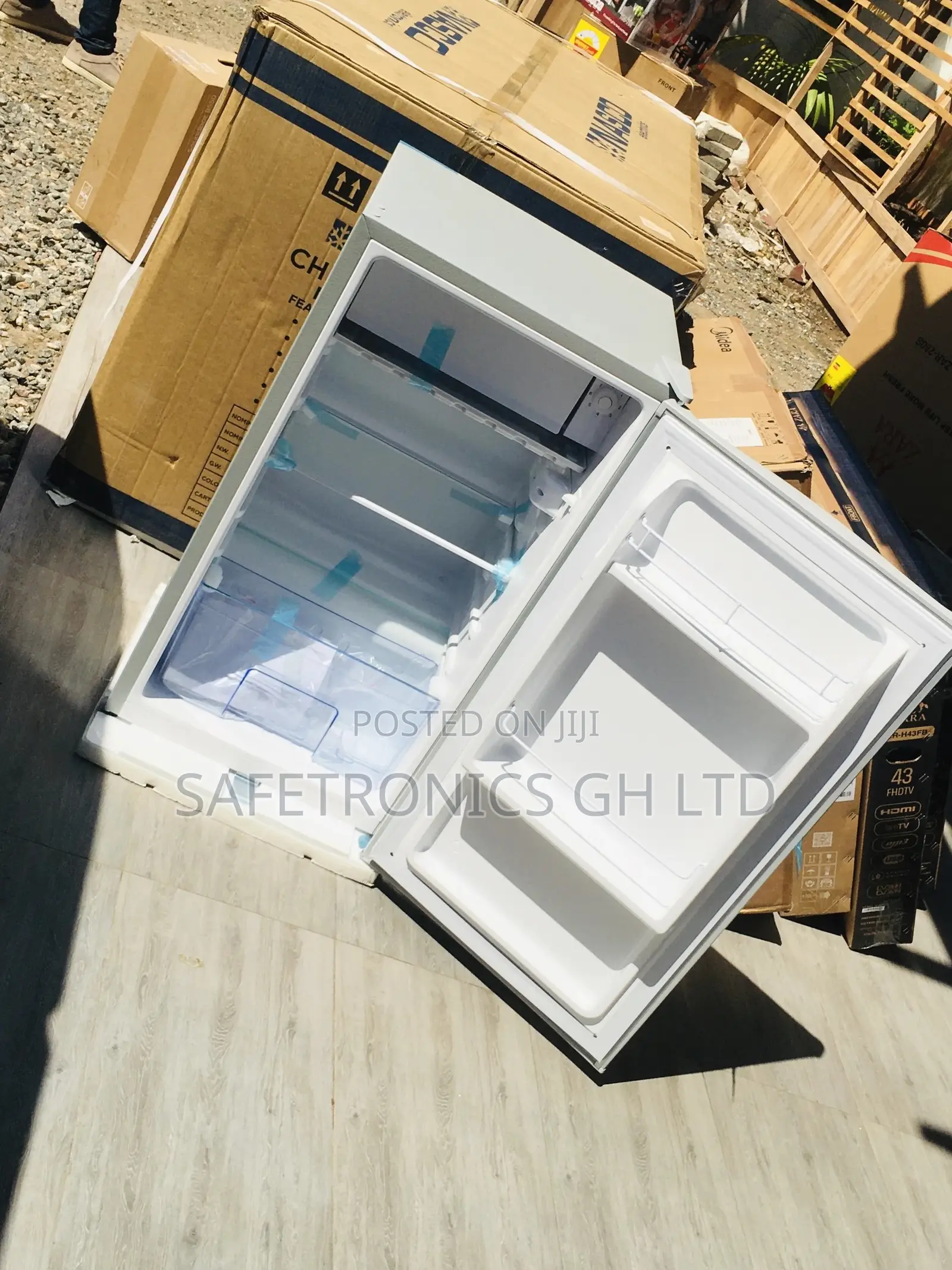 Singledoor Tabletop 82L Topfreezer Gray Zara-11sd Fridge 