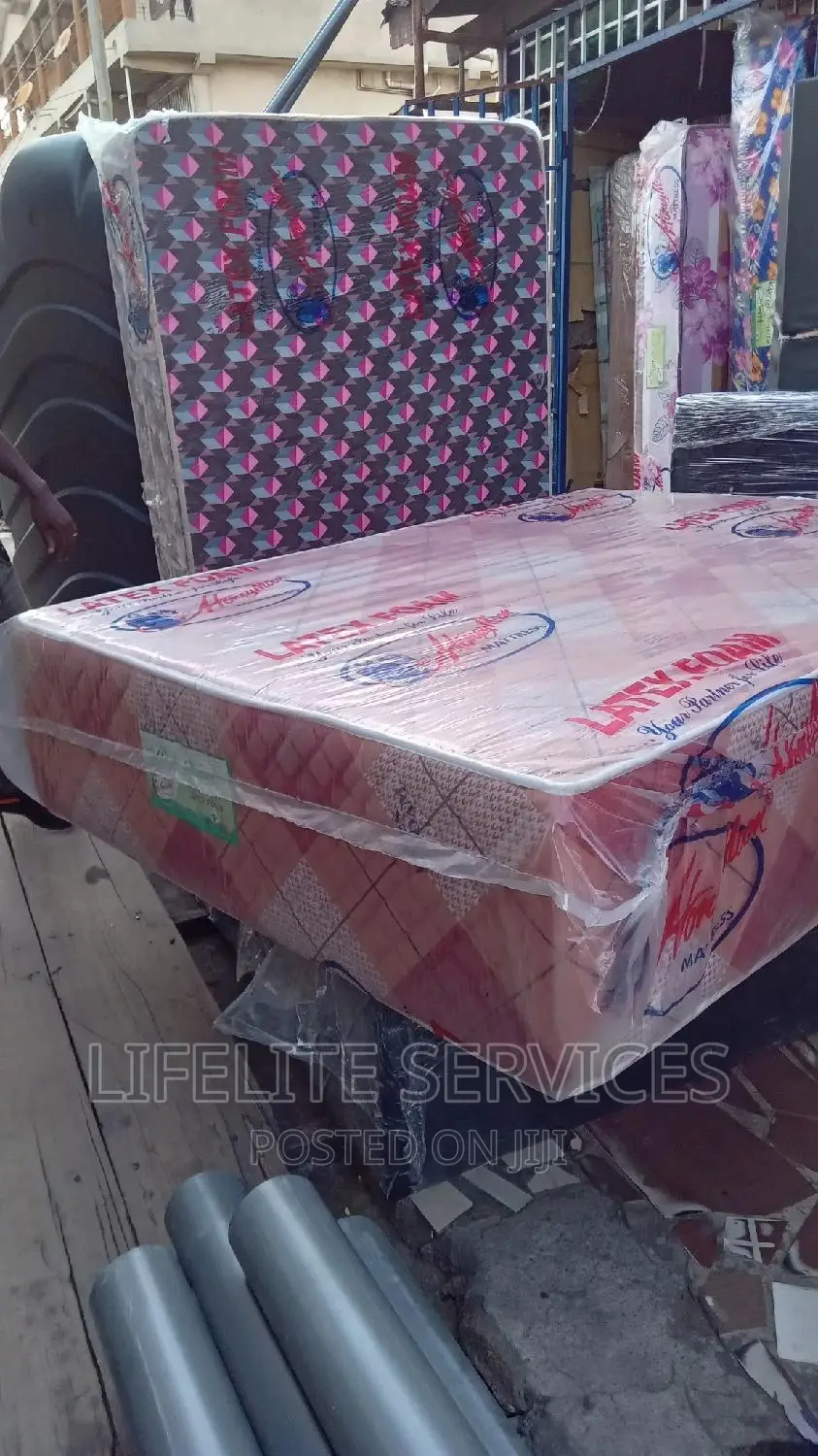Latex Foam Mattress 16" Double Very Firm