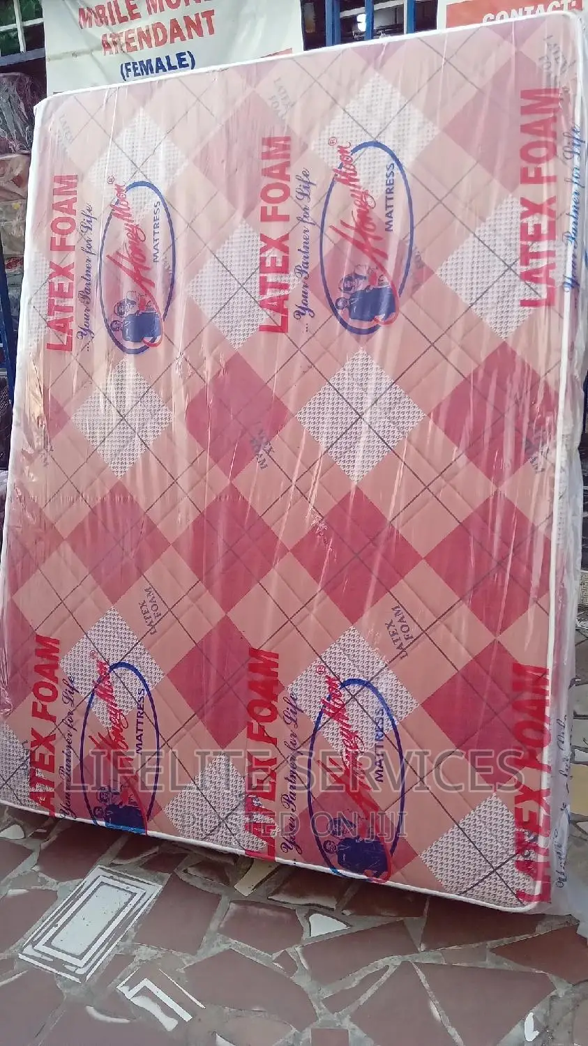Latex Foam Mattress 16" Double Very Firm