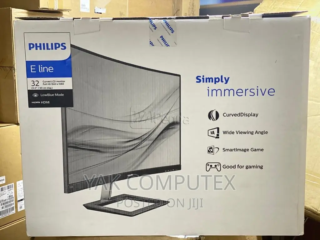 Philips UHD 32 Inch Curved Monitor