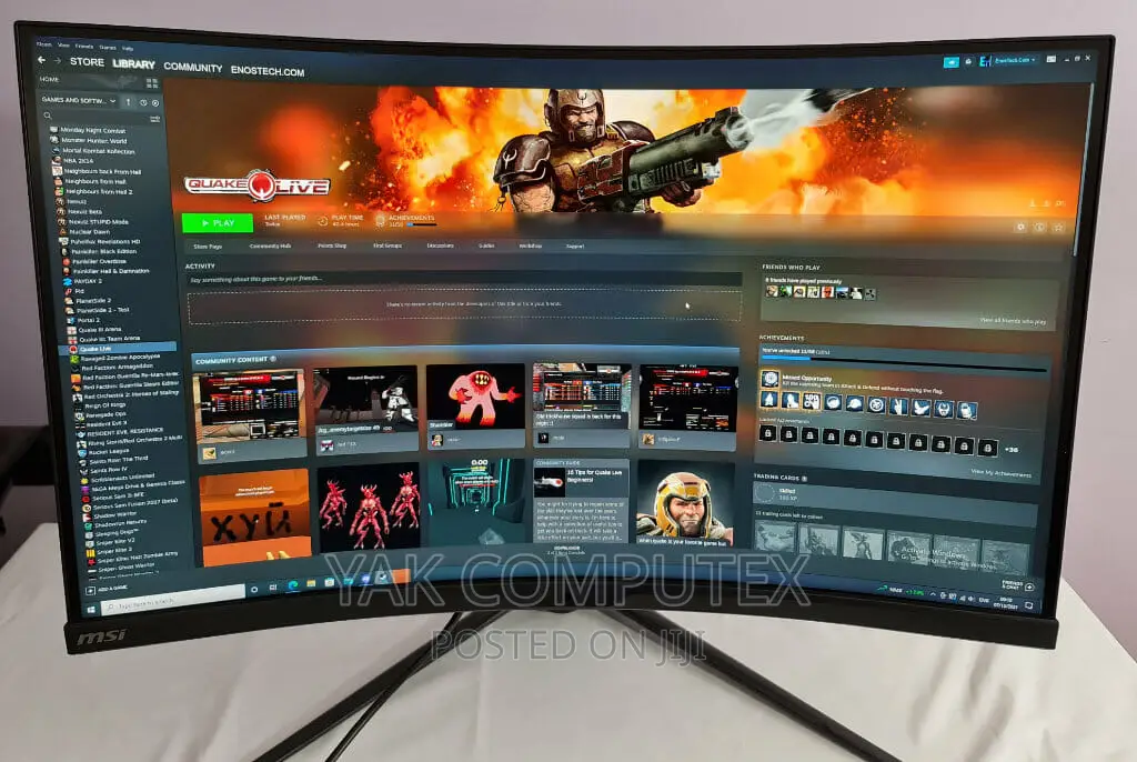 Msi Mag321qr, 32" (2560 X 1440 ) Ips,165hz, Usb Type-c,