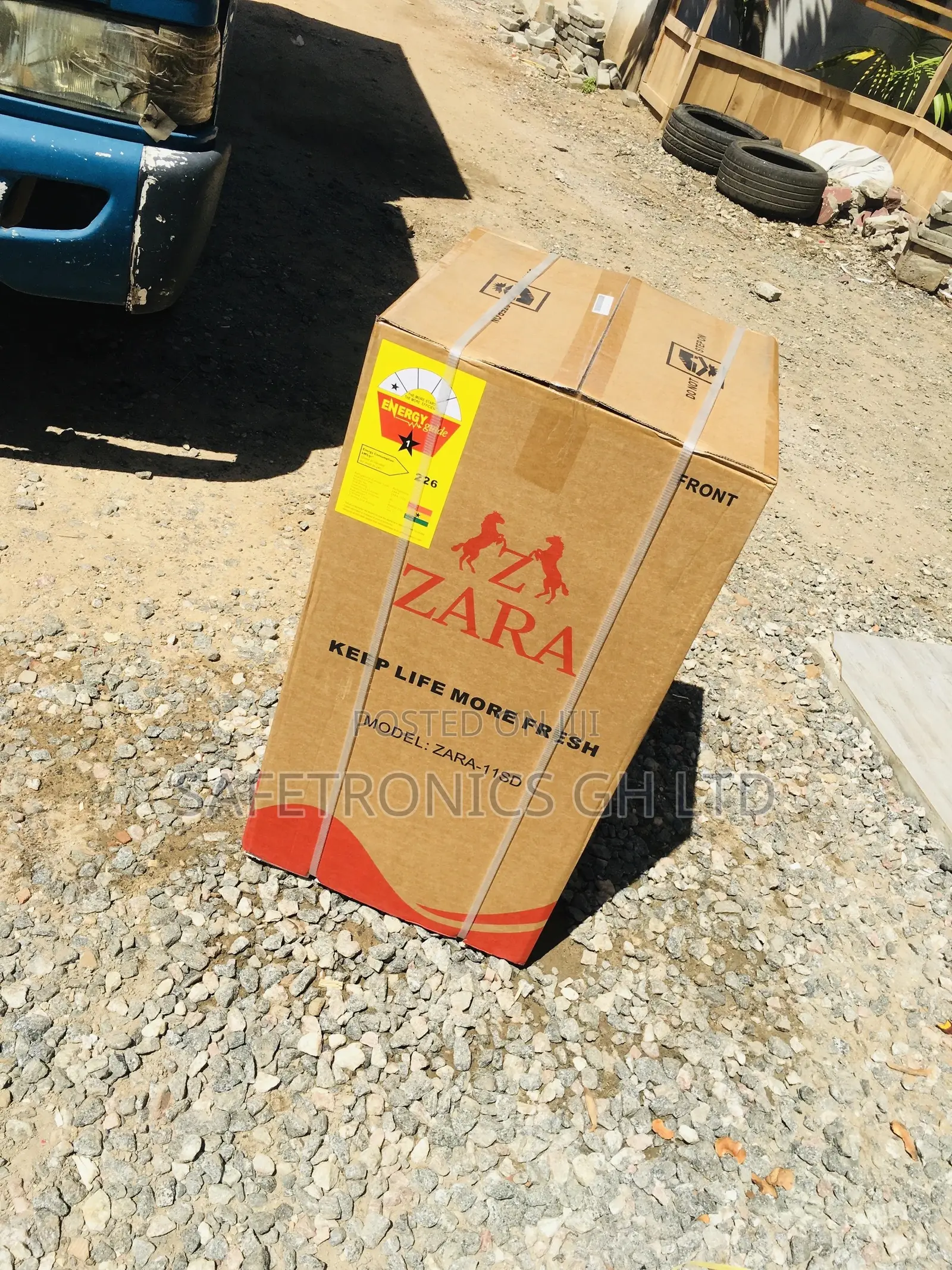 Singledoor Zara-11sd 82L Topfreezer Fridge Tabletop Gray