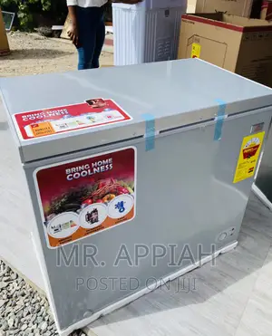 Anti-Rust Zara 260 Single Door Electric Chest Freezer(Gray)