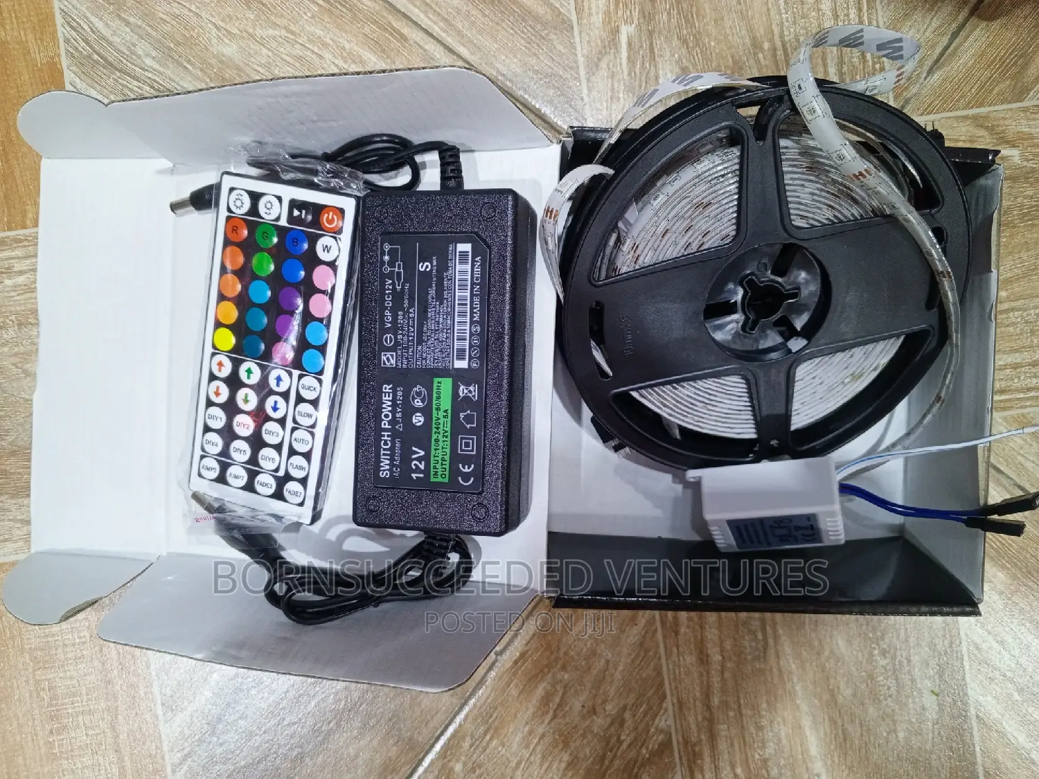 5m and 10m Strip Lights (With Sticker) Including Remote