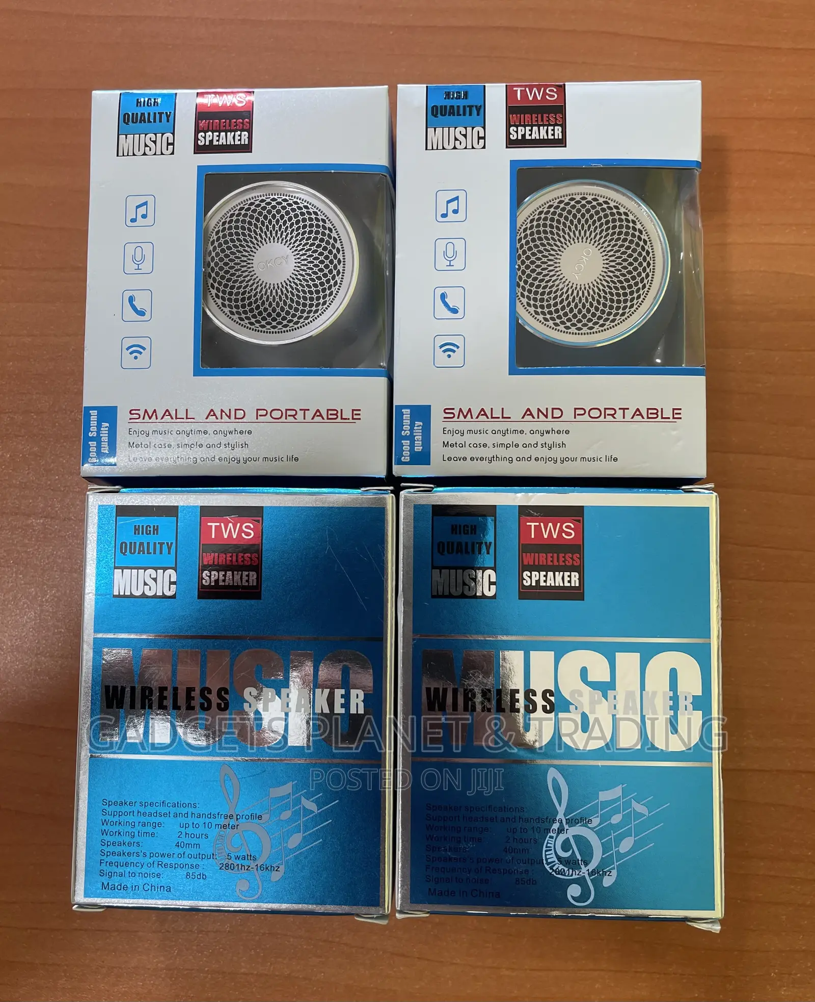 Portable Mini Super Base Bluetooth TWS Speaker - OKCY