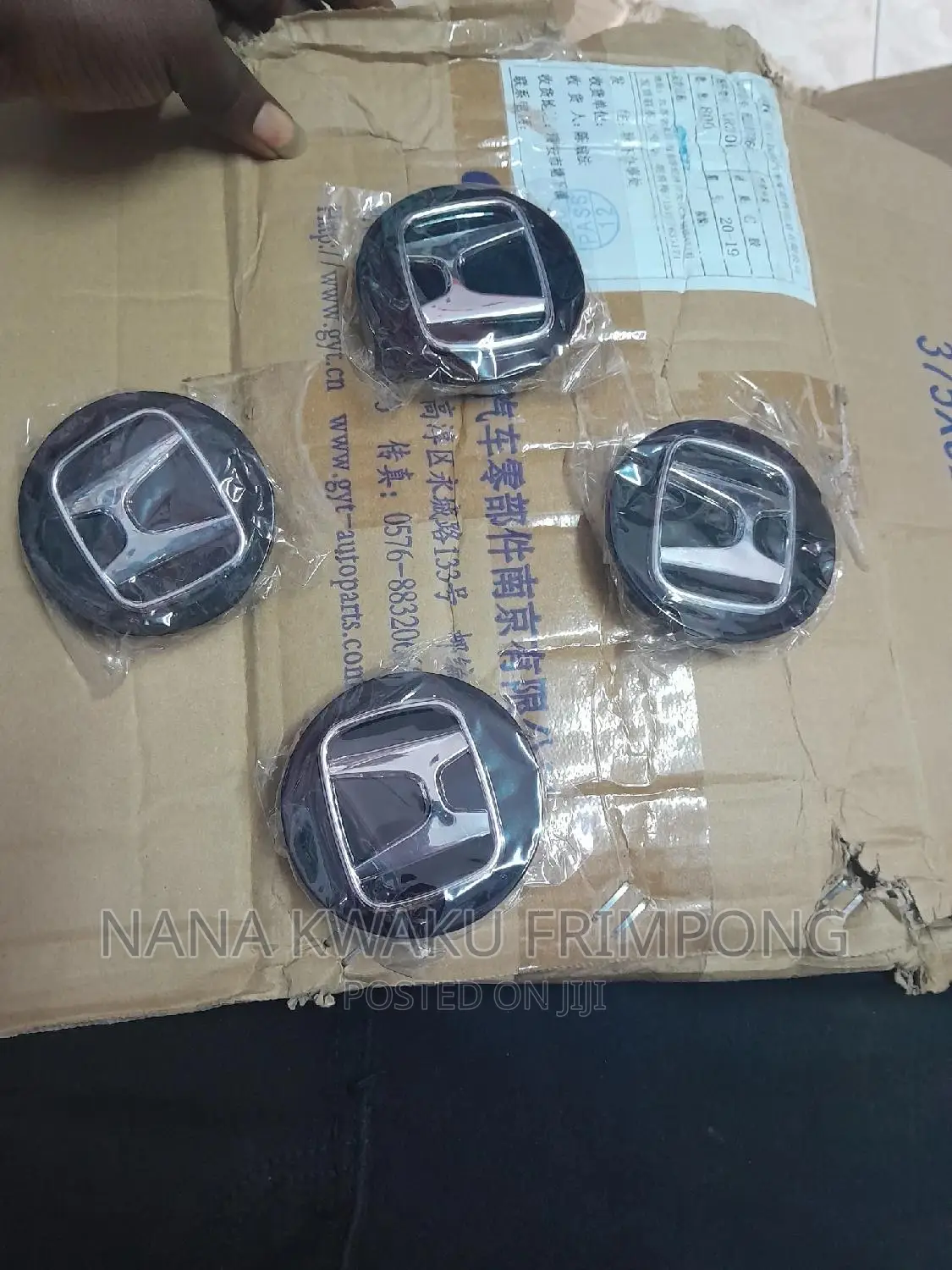 Honda Car's Rim Cap Available for All Models