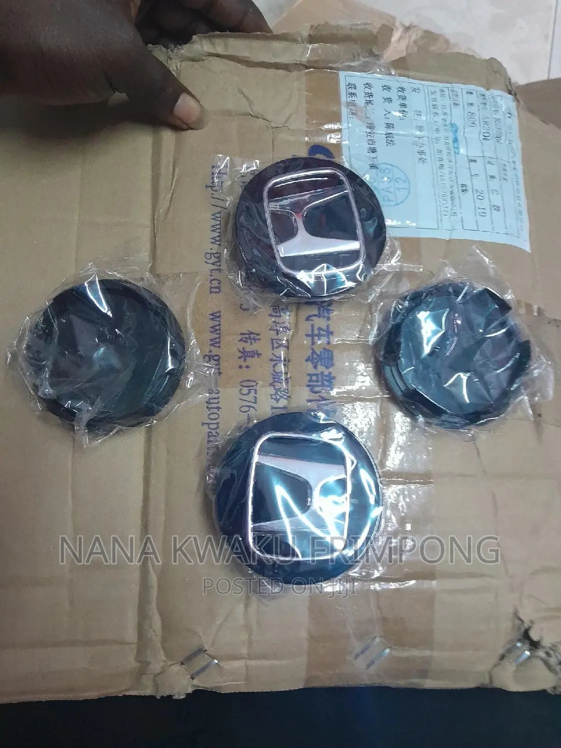Honda Car's Rim Cap Available for All Models