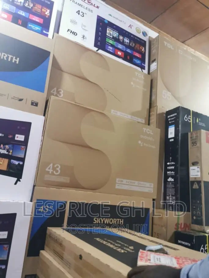 New TCL 43” Android Smart TV