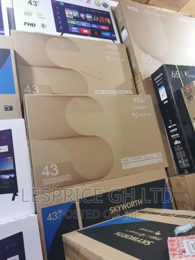 High Quality//TCL 43” Android Smart TV