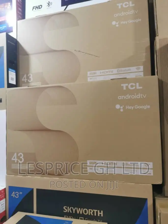 TCL 43” High Quality Android Smart TV