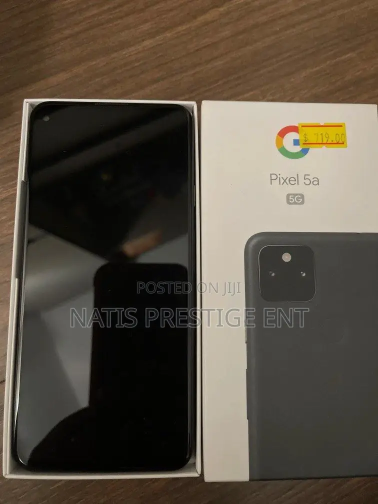 New Google Pixel 5a 5G 128 GB Black